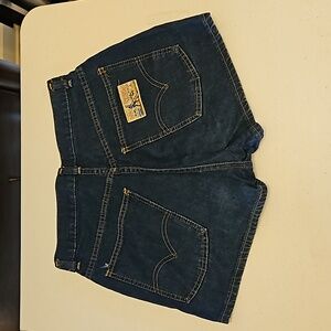 VINTAGE 70s LEVI'S JEAN SHORTS PLOWBOY FARMERS MECHANICS AND MINERS DENIM 11
